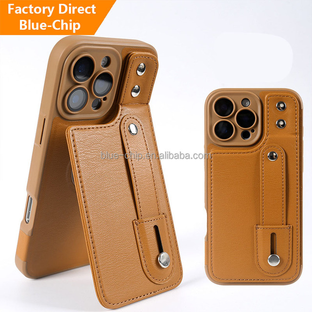 Yanchentian Eco-Friendly New Design Girls Mobile Phone Cases for iPhone 16 Pro Max Fancy Covers with Strap & Card Slot