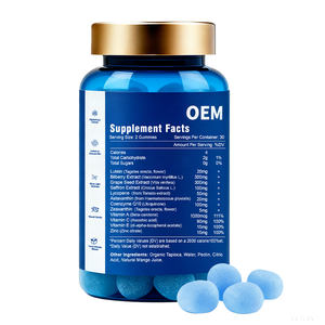 Gummies à la <span class=keywords><strong>Lutéine</strong></span> Haute Puissance Marque Blanche – Protège la Santé Maculaire des Utilisateurs d'Écrans – Vente en Gros - Product Image 4