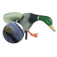 Décoy de chasse au canard Mallard flottant, imperméable, durable, en PE, simulé, alimenté par le vent, pour la chasse à l'appât, 38x15x26CM