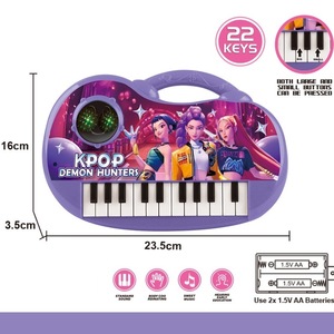 Microfono Giocattolo per Bambini Hunter Girl Group con Luci Fantastiche e Musica, Macchina per Cantare Giocattolo per <span class=keywords><strong>Action</strong></span> <span class=keywords><strong>Figure</strong></span> di Bambini e Bambine - Product Image 4