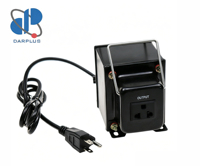 Transformateur de puissance DARPLUS 220V 24V monophasé 50Hz, bobine en cuivre, conception rectangulaire, noyau en ferrite pour haute fréquence
