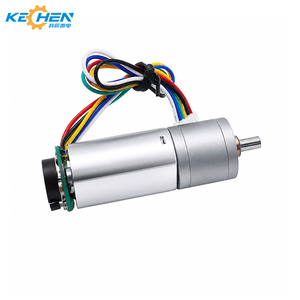 Moteur miniature DC de précision <span class=keywords><strong>180</strong></span> avec boîte de vitesses 20 mm et encodeur Hall intégré, actionneur à couple élevé, faible bruit et contrôle de mouvement fluide - Product Image 3