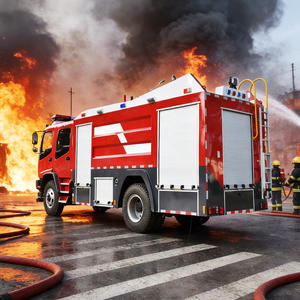 <span class=keywords><strong>Camion</strong></span> de pompiers municipal ISUZU 8000L pour la brigade des pompiers de la ville et la protection incendie communautaire - Product Image 1