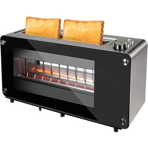 New Design Electric Stainless Steel 2 Slices Household App-Controlled Mechanical Timer 1200W <strong>Toaster</strong> Removable Crumb <strong>Tray</strong> - Product Image 1