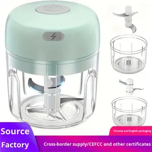 Vente en gros transfrontalière Fabricant : Presse-ail ménager, Robot culinaire pour bébé, Mini outil magique sans fil - Product Image 2