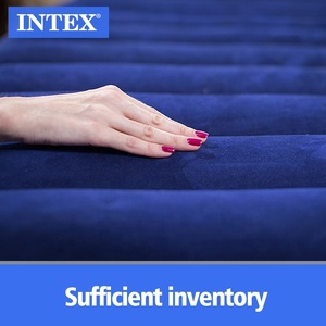 <span class=keywords><strong>INTEX</strong></span> 64757 TWIN DURA-BEAM SERIES CLASSIC DOWNY AIRBED Meubles de maison Matelas gonflable en PVC avec flocage - Product Image 4