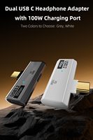 Adaptateur USB C vers USB, adaptateur USB 3.0 OTG 10 Gbps, convertisseur OTG de transfert de données USB-C Type-C vers 3.2 pour ordinateur portable, tablette, téléphone