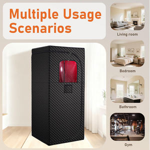 Sauna Interior Tradicional de Gran Tamaño para Tratamiento Corporal Completo Personal, Relajación en Casa, Sauna de Vapor Portátil - Product Image 4