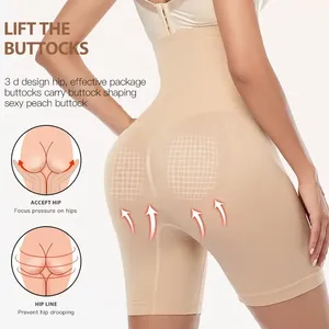 Ceinture ventre plat taille haute extensible, gaine amincissante, culotte sculptante, contrôle abdominal, gaine de modelage pour femme - Product Image 3