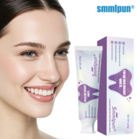 OEM/ODM Smmlpun 100G Dentifrice Anti-Tartare Blanchissant pour Adultes Formule Haleine Fraîche pour Éliminer les Taches