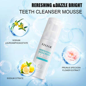 Prix de gros Dentifrice naturel blanc brillant Blanchiment des dents Dentifrice en mousse - Product Image 2