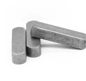 Suministro de fábrica 45 # Acero al carbono <span class=keywords><strong>DIN</strong></span> <span class=keywords><strong>6885</strong></span> Tipo B Llave plana paralela S45C Pasadores de llave plana cuadrada - Product Image 5