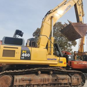Excavadora sobre orugas PC460LC usada de alta eficiencia con bomba de caja de cambios de motor KOMATSU PLC 257kw potencia 2,8 M capacidad de cubo a la venta - Product Image 2