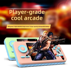 Console di gioco portatile S5 da <span class=keywords><strong>2</strong></span>.4 pollici 520 integrato i <span class=keywords><strong>giochi</strong></span> di supporto per la battaglia per <span class=keywords><strong>2</strong></span> giocatori 1020mAhacity macchina da gioco portatile - Product Image 2