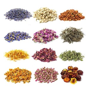 Kit de fleurs séchées naturelles M135 : Lavande, <span class=keywords><strong>Jasmin</strong></span>, Rose, Calendula – Herbes et fleurs pour thé, bain, savon et fabrication de bougies - Product Image 3