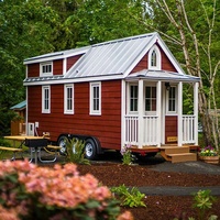 Promotion Deepblue Smarthouse NZ/AS/US EU Standard Portable Mobile Home Petite Maison sur Roues