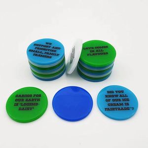 Factory Direct PS Plastic <b>Poker</b> <b>Chips</b> Lightweight Casino Style Gaming <b>Chips</b> Custom Logo Acceptable for <b>Poker</b> Night Club Events - Product Image 1