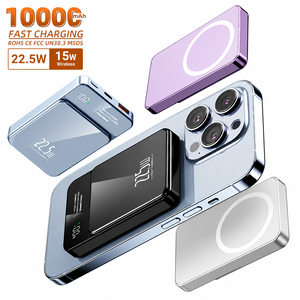 ราคาโรงงาน HYTO พาวเวอร์แบงค์แม่เหล็กขนาดเล็ก 10000mah 5000mah แบบพกพา ชาร์จเร็วไร้สาย 22.5W สำหรับ <span class=keywords><strong>iPhone</strong></span> และ Android - Product Image 1
