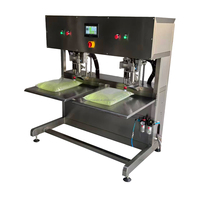 Machine de remplissage BIB à double tête pour sacs plastiques de 100 ml, 500 ml, 1000 ml pour vin, jus, boissons, huile, alcool, lait, eau pure, Bag-in-Box
