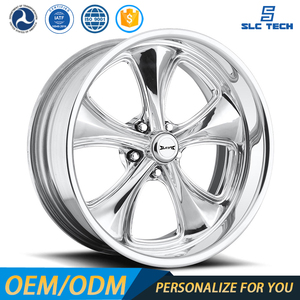 Nuevas Llantas Forjadas de Aluminio Cromado Personalizadas, Diseño Cóncavo, de 18-22 Pulgadas, Escalonadas, para Mustang S550 S650 Camaro - Product Image 1