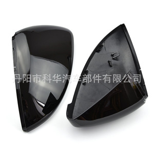 Cubiertas de Espejos Retrovisores Lingdu para Volkswagen Golf 7 Mk7, Negro Brillante, Juego Completo de Plástico - Product Image 2