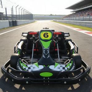 RACE GT קלאסיק דואו - קארט דו מושבי למבוגרים עם דוושות, 200 סמ\"ק, מנוע בנזין ארבע פעימות, בלמי דיסק הידראוליים, הנעה בשרשרת, מגוון צבעים - Product Image 2