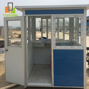 Caseta de Seguridad Desmontable TOPPRE, Económica <span class=keywords><strong>y</strong></span> de Lujo, Caseta de Vigilancia Exterior Rápida <span class=keywords><strong>y</strong></span> Fácil de Instalar, Caseta Prefabricada en Venta - Product Image 1