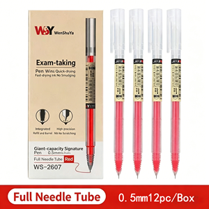 Penna Gel Liquida 0.5mm Scrittura Fluida Multicolore Non Cancellabile Prezzo Economico Alta Qualità <span class=keywords><strong>Cancelleria</strong></span> per <span class=keywords><strong>Ufficio</strong></span> e Scuola - Product Image 4