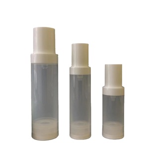 ขวดโลชั่นแบบฝ้า 30/50/100 มล. พลาสติก PP ใส แบบปั๊มสุญญากาศ ขวดบรรจุภัณฑ์เครื่องสำอาง - Product Image 5