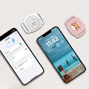 أجهزة تتبع صغيرة مقاومة للماء للحيوانات الأليفة نظام تحديد المواقع للعثور على الموقع عن بعد أداة العثور على المحفظة لمنع الفقد مفتاح البحث