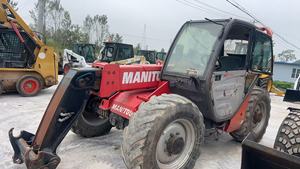 Chariot télescopique compact <span class=keywords><strong>Manitou</strong></span> 3 tonnes, chargeur télescopique, hauteur 7 m, chariot élévateur télescopique tout-terrain, liste de prix - Product Image 3