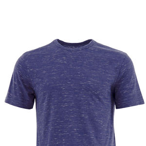 เสื้อยืดถักสำหรับผู้ชายผ้าฝ้ายระบายอากาศได้ดี100% โลโก้แบบกำหนดเอง - Product Image 6