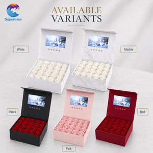 Lanzamiento de Nuevo Producto de Superlieur Beauty Cosmetics: Caja de Cartón Rígido con Pantalla LCD de 7 Pulgadas y Reproducción Automática de <span class=keywords><strong>Video</strong></span>, Caja de <span class=keywords><strong>Video</strong></span> de 7 Pulgadas - Product Image 4