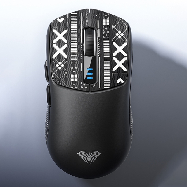 AULA SC580 10000DPI Wired/2.4G/BT Three Model Gaming Wireless Mouse(Black)