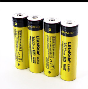 ต้นฉบับ <span class=keywords><strong>LiitoKala</strong></span> <span class=keywords><strong>Lii</strong></span>-35s 18650 3500MAh ความจุสูง10A ปุ่มด้านบนชาร์จแบตเตอรี่3.7V - Product Image 1