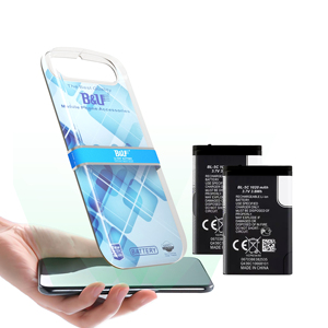 Có thể sạc lại 3.7V 1050mAh Điện thoại di động pin cho Nokia tương thích BL-5C 1200 1208 1600 1650 105 106 E60 N70 N9 BL 5C - Product Image 6