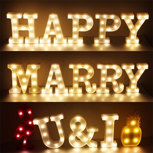 Panneau lumineux Led pour chapiteau, en forme de lettres, vente directe fabricant, grandes <span class=keywords><strong>et</strong></span> grandes lettres lumineuses - Product Image 6