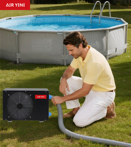 Nouvelle pompe à chaleur <span class=keywords><strong>solaire</strong></span> électrique DC Inverter 8KW pour le <span class=keywords><strong>chauffage</strong></span> et le refroidissement de piscines et spas - Product Image 3