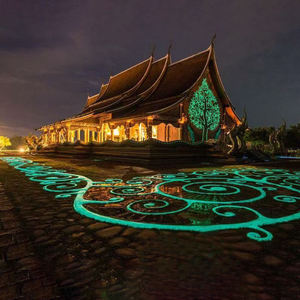 ผงเรืองแสงสตรอนเทียมอะลูมิเนตหลากสี ติดทนนาน ใช้ได้กับสีทาเล็บเรืองแสง น้ำมันเรซิ่น และสีทาผนัง - Product Image 5