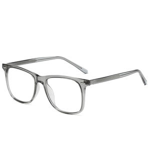 Gafas ópticas con degradado cuadrado neutro a <span class=keywords><strong>la</strong></span> moda TR90 con luz antiazul, colores de montura opcionales en negro, azul y gris - Product Image 4