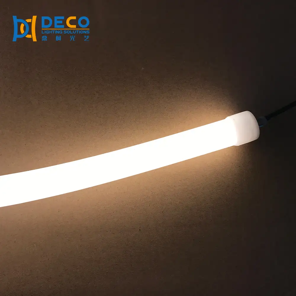 Гибкая светодиодная неоновая гибкая лента, 12 В, 24 В постоянного тока, 22 мм, 25 мм, 40 мм, круглая, 360 градусов, от 1800 к до 10000 К, водонепроницаемое светодиодное освещение IP67