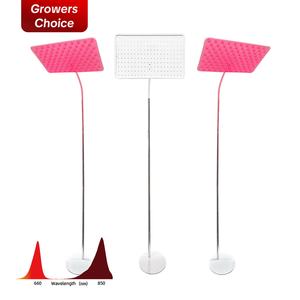 Thérapie par lumière rouge pour le <span class=keywords><strong>visage</strong></span>, panneau de lampe à lumière rouge avec support, 200 LED, thérapie par lumière infrarouge 660 nm 850 nm pour la peau et les muscles à domicile - Product Image 1