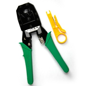 Herramienta de red OB-315, crimpadora con pelacables y cortador para cableado de Ethernet RJ45 - Product Image 3