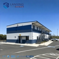Almacén de Estructura de Acero de Múltiples Pisos, Edificio de Almacenamiento Industrial Prefabricado, Almacén de Estructura de Acero de Gran Resistencia y Gran Envergadura