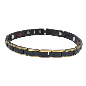<span class=keywords><strong>Bracelet</strong></span> magnétique en acier titane pour hommes <span class=keywords><strong>et</strong></span> femmes, bijoux tendance minimalistes en acier inoxydable, vente en gros - Product Image 5