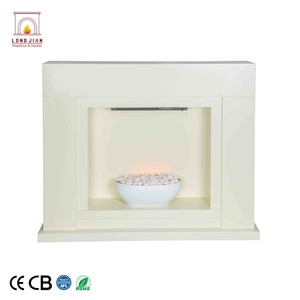 <span class=keywords><strong>Chimenea</strong></span> <span class=keywords><strong>Decorativa</strong></span> de Precio Económico al por Mayor, <span class=keywords><strong>Chimenea</strong></span> Moderna con Piedras Blancas - Product Image 3