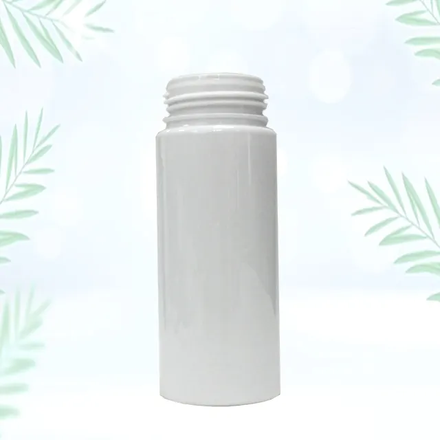 Bottiglia vuota dell'animale domestico del cilindro da 160ml bottiglia di plastica della bocca di larghezza della bottiglia di schiuma cosmetica di plastica