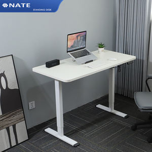 2 (ए) इको फ्रेंडली मोटर चालित इलेक्ट्रिक ऊंचाई समायोज्य स्थायी डेस्क फास्ट साइलेंट ऑपरेशन समकालीन घर वर्कस्टेशन - Product Image 1