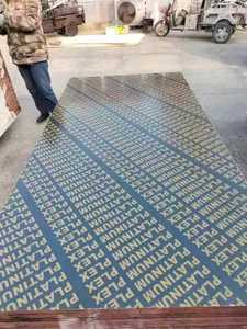 Contreplaqué <span class=keywords><strong>de</strong></span> construction extérieure en <span class=keywords><strong>bois</strong></span> <span class=keywords><strong>de</strong></span> peuplier <span class=keywords><strong>de</strong></span> haute qualité 12mm 15mm 18mm Combi Core Marine Film Face Coffrage avec colle WBP - Product Image 4