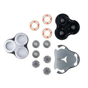Pour <span class=keywords><strong>Philips</strong></span> Norelco RQ12 rasoir électrique têtes de <span class=keywords><strong>rasage</strong></span> série 3D avec RQ10 capteur tactile lames de rasoir en acier inoxydable 1200X - Product Image 4